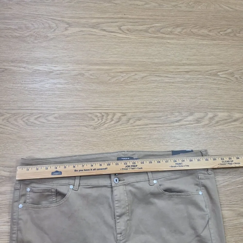Torrid Jegging Jeans Womens 24R Super Soft Skinny Carrer Dress Pants 44x27 NEW